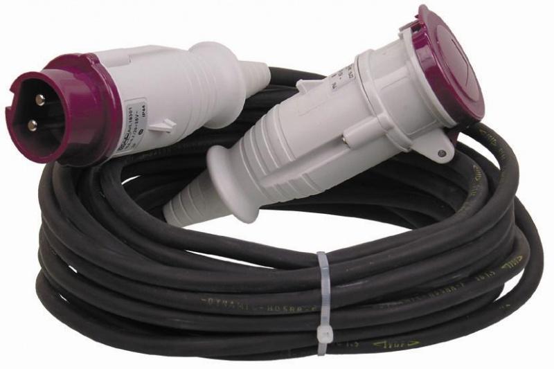 Connectra Verlengleiding CEE 24V 16A - 2P - 2x2,5mm - 25m